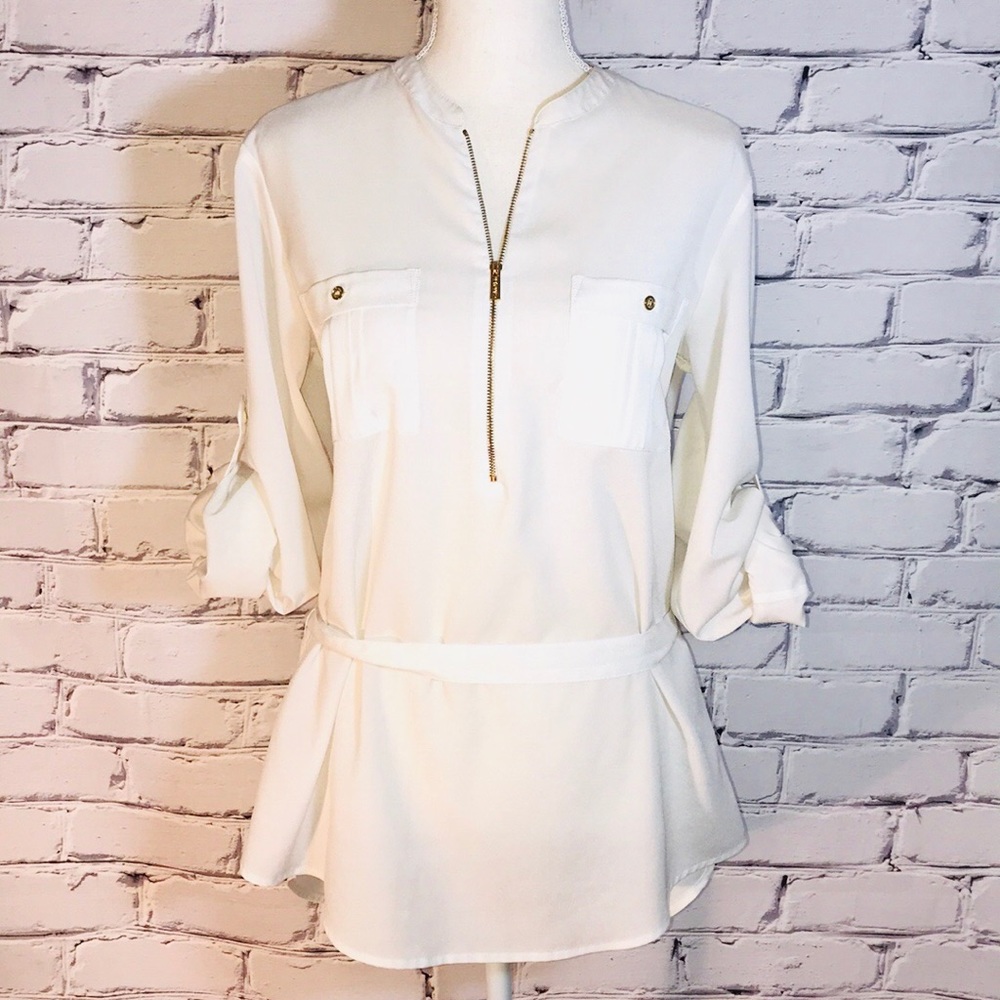 Calvin Klein - High/Low Tunic - Picture 2 of 8